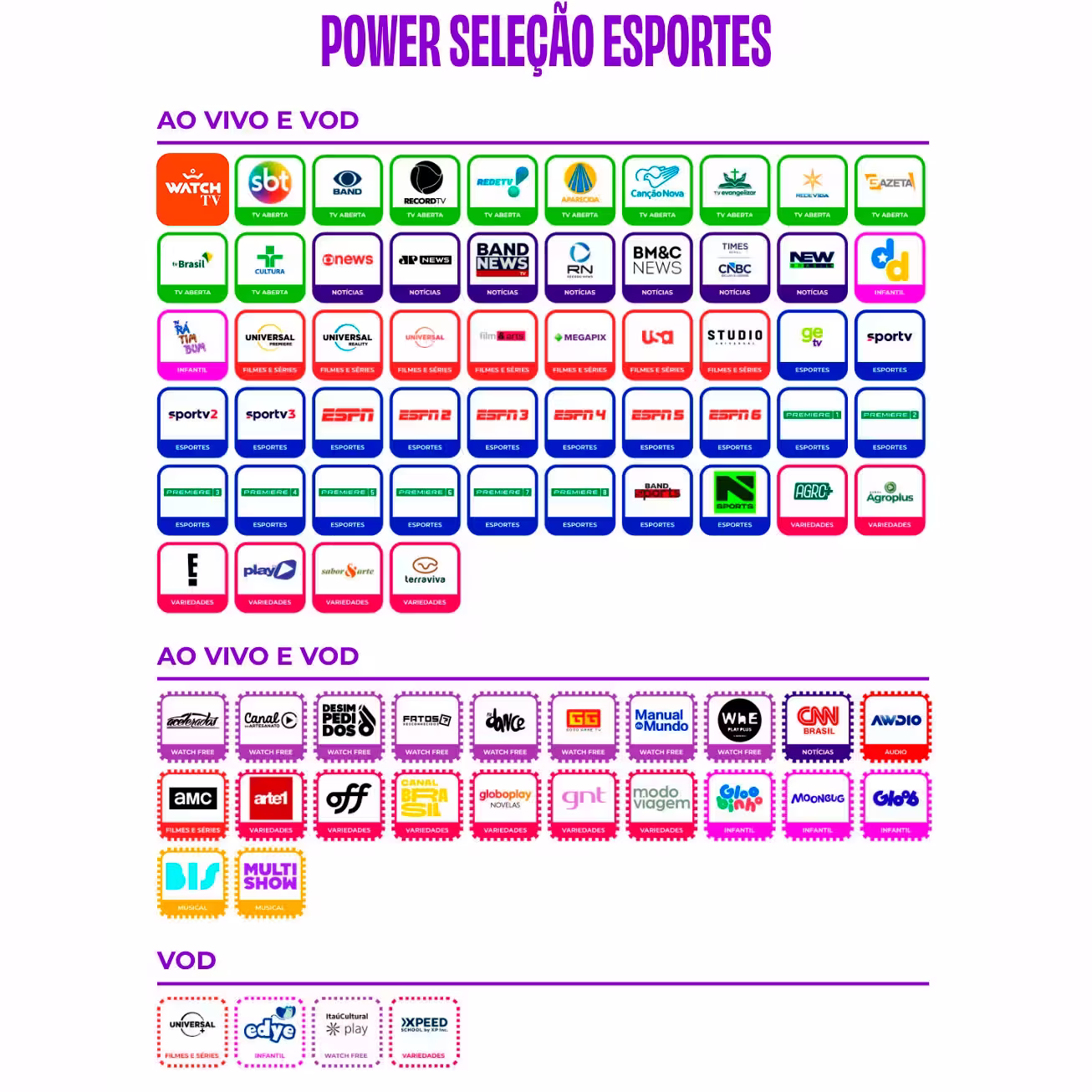 Power Seleção Esporte