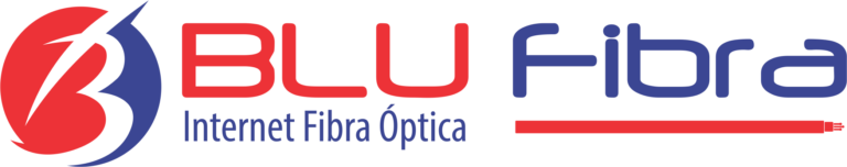 Logo Oficial Blufibra Grande - Internet Fibra Óptica em Blumenau